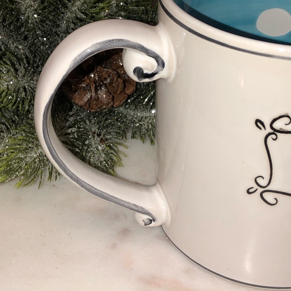 ✨NWT✨ Spectrum Designz I’M A DOG LOVER Polka Dot Hand Painted Ceramic Mug - Picture 4 of 9